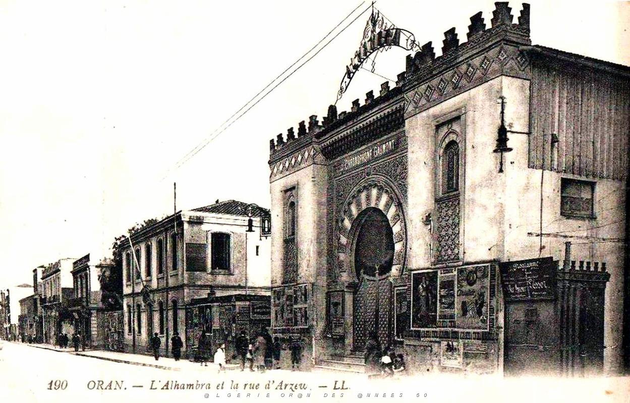 Oran - Rue d' Arzew - Alhambra.jpg
